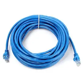 1M Gigabit Cat6 Cat6E UTP Lan Cable Patch Cord Cable with RJ45 CAT6E 1M High Quality-Blue