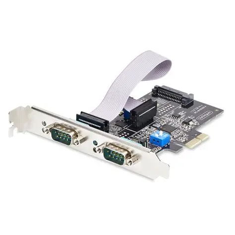 2-Serial Port Expansion Card Low-Profile (PCI-E)