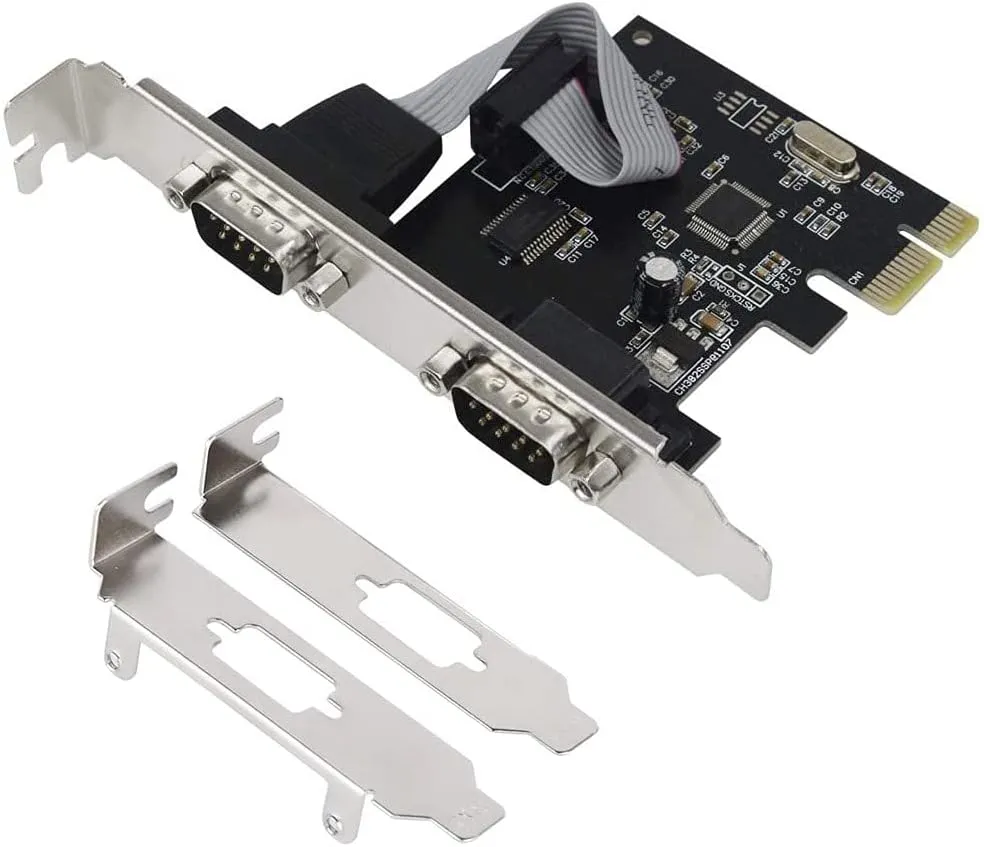 2x Serial Port Inline Expansion Card (PCI-E)