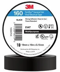 3M Templex 160 19MMX16M BLK 8093 AA