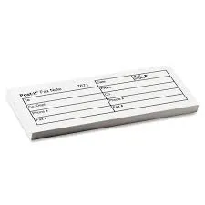 3M fax memo pad