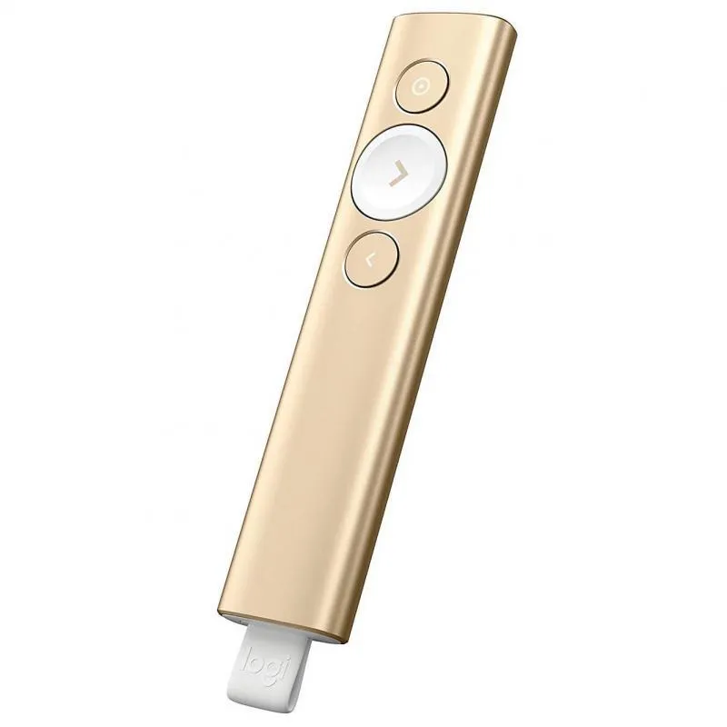 Logitech 910-004864 Spotlight Presentation Remote Gold