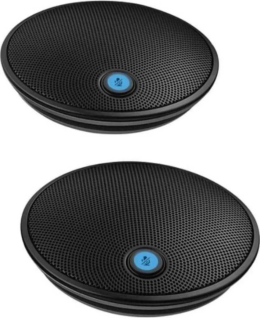 Logitech 989-000171 2 Onmi Directional Group Expansion Tabletop Microphone