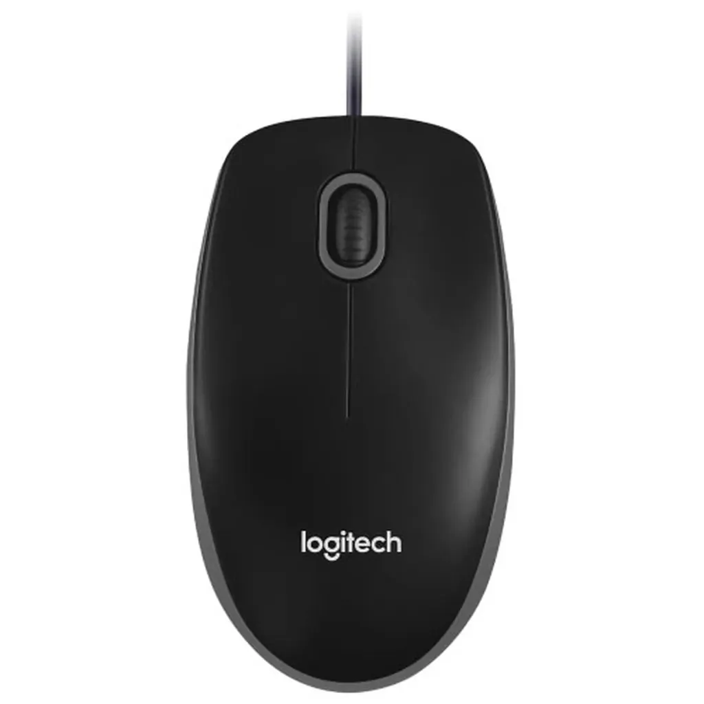 Logitech B100 Optical USB Black Mouse