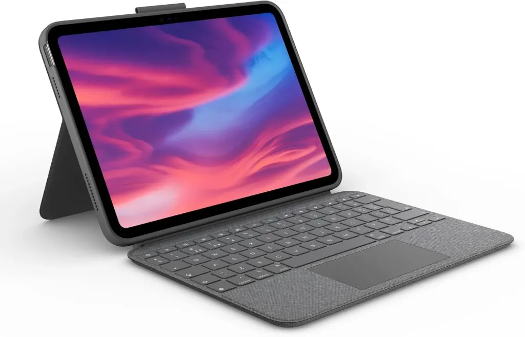 Logitech Combo Touch Backlit Detachable Keyboard Case with Trackpad