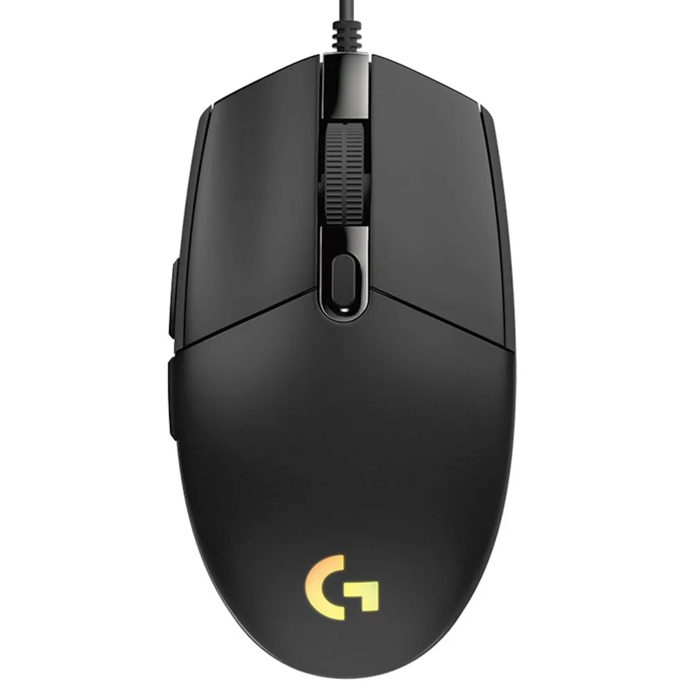 Logitech G102 LightSync Gaming Mouse - Black