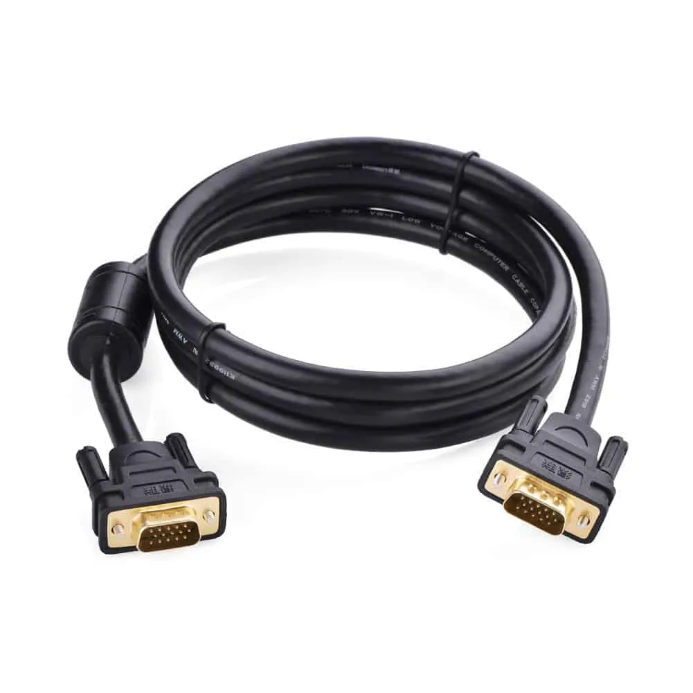 UGREEN VG101-11630 VGA Male To Male 1.5M Cable