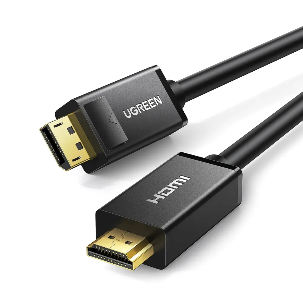 UGreen 10202 2meters DP Male to HDMI Male Cable