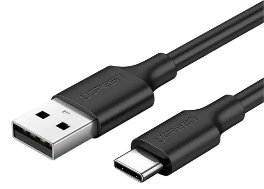 UGreen US287 60116 USB C Male to USB 2.0 A Male Cable 1M Black