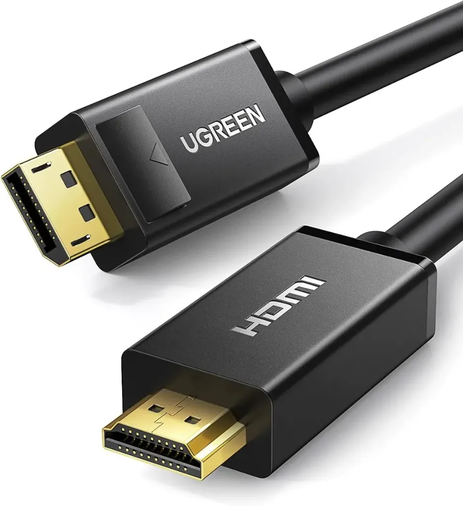 Ugreen DP101 1.5MM Display Port to HDMI M/M Cable