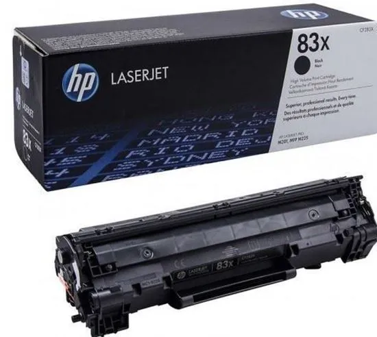⁠HP CF283X LaserJet 83X Black Toner Cartridge