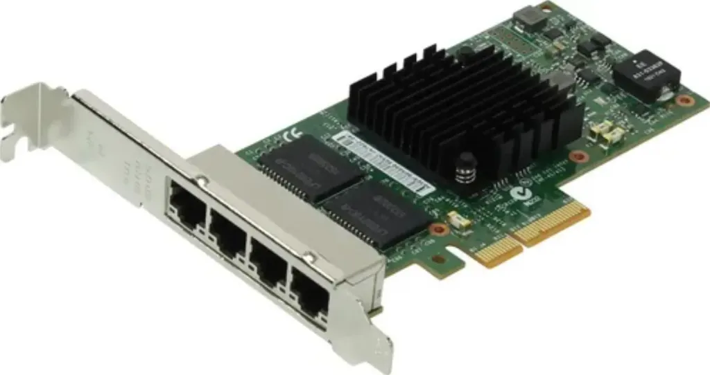 ⁠Intel 1Gbps I350 PCI-E x4 4-Port I350 Quad-Port Server-Class LAN Controller