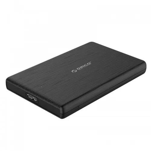 ⁠Orico 2189U3 2.5"" HDD/SSD SATA Enclosure Black