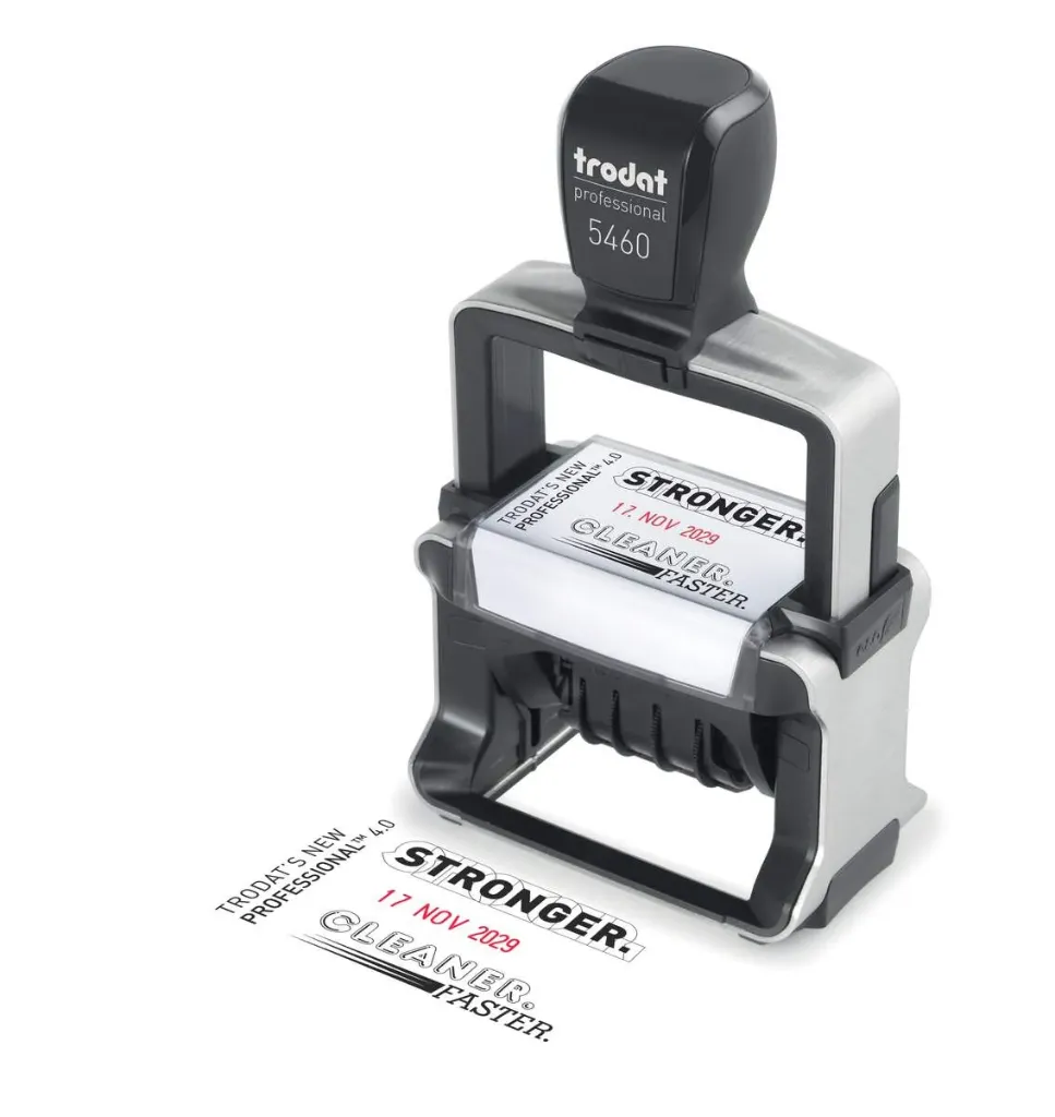 ⁠Trodat 5460 for Seatrium Hull Section Clerk Stamp