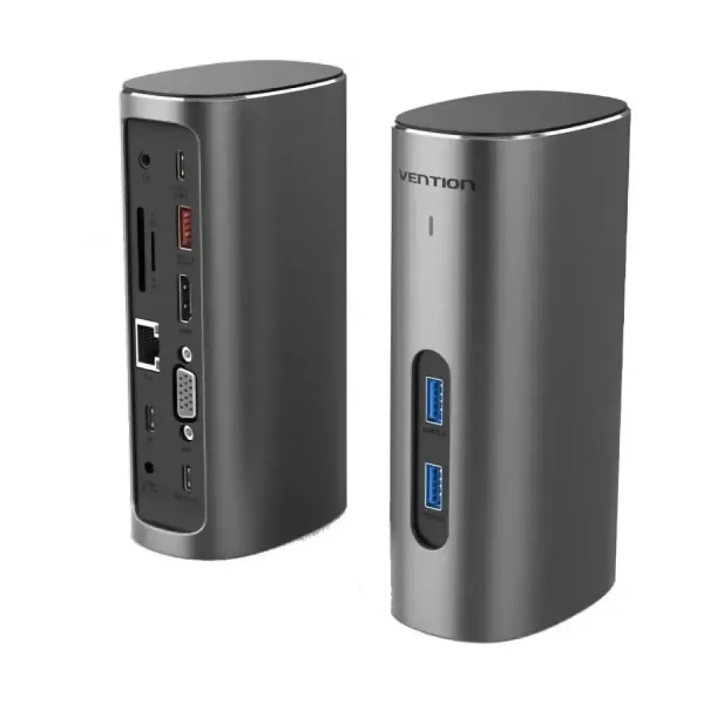 ⁠Vention TPJH0-US 12 in 1 Vertical Hub Docking Station