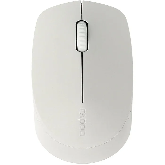 Rapoo M100 Silent Multi Mode Optical Mouse Light Gray