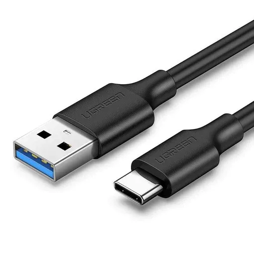 Ugreen US184	20882 USB-C Male to USB 3.0 A 3A Data Cable 1M Black